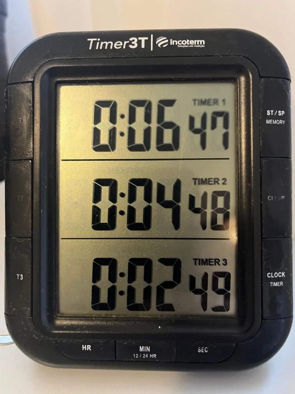 Cronômetro - Timer Três Tempos 