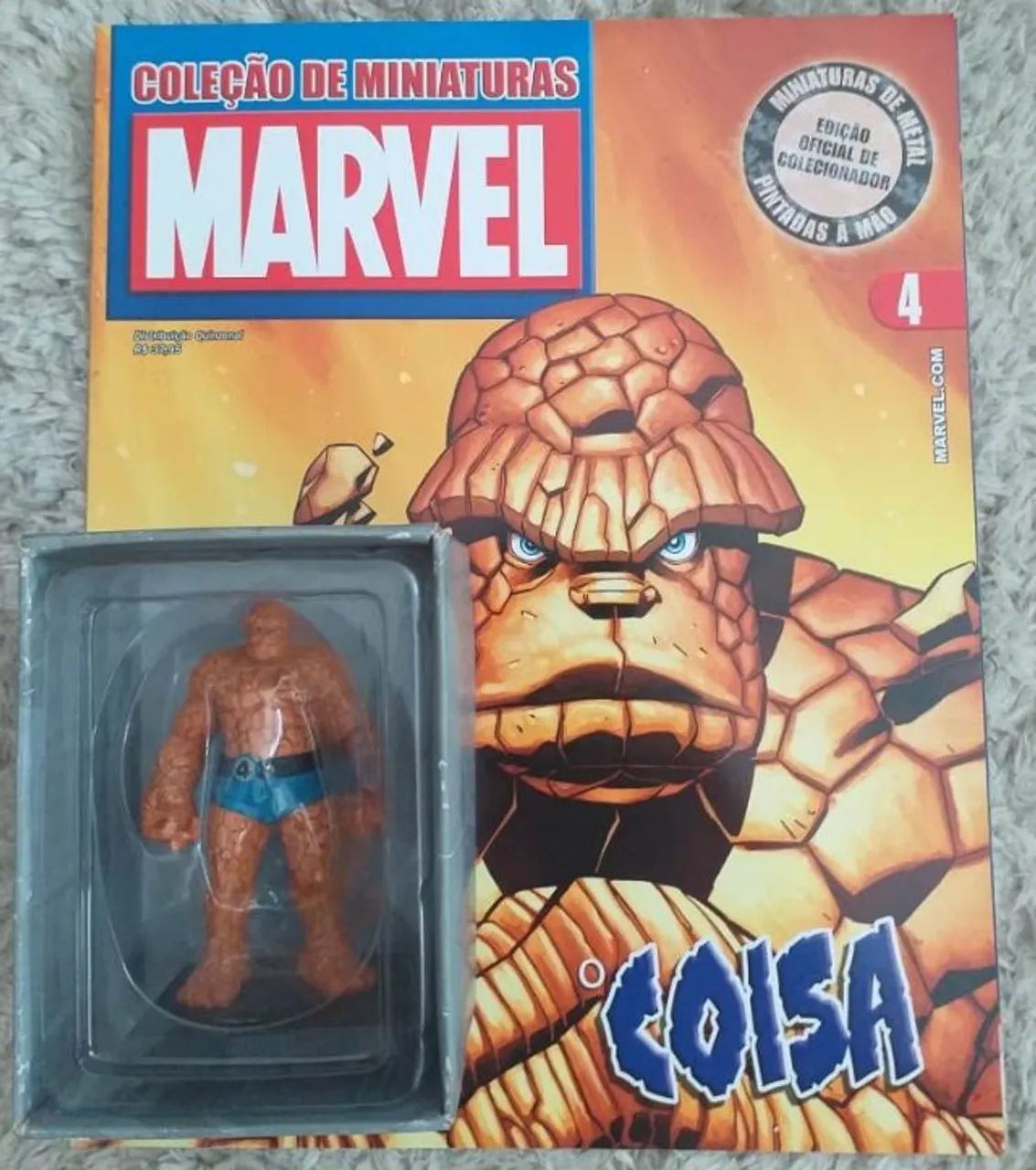 Coisa - Coleção de Miniaturas Marvel Eaglemoss n. 04