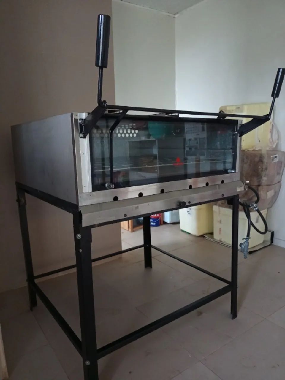 Forno industrial semi novo a gás com pedra refratária/Progás  - Foto 5
