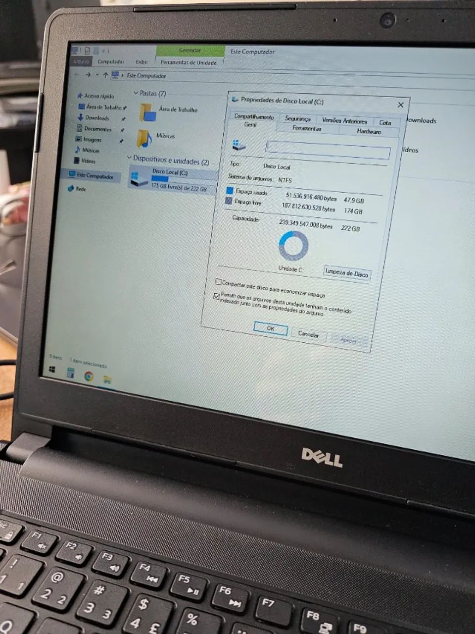 Notebook Dell Inspiron 14" i5 8gb 240gb SSD c/ Placa de Vídeo Dedicada GeForce 920M 2Gb - Foto 3