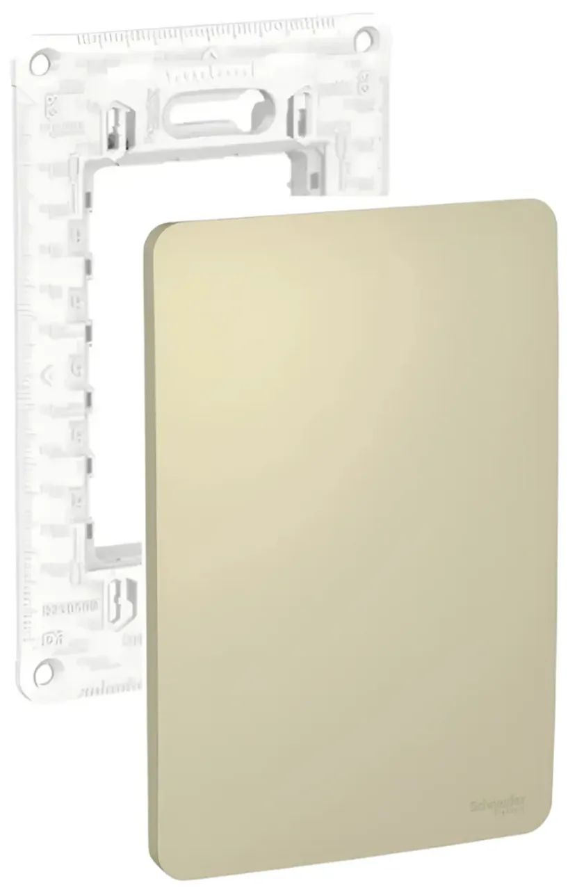 Kit 7 Und Placa Cega 4x2 Cega S * Horizon Gold Orion com suporte