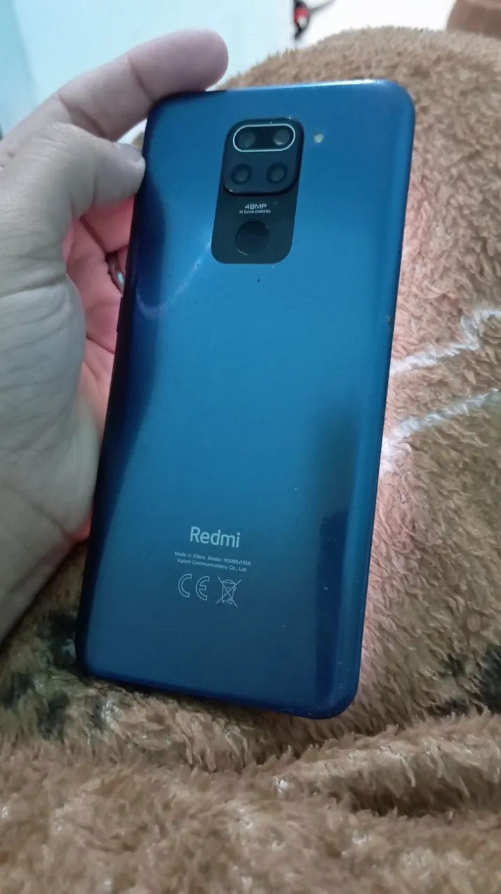 Redmi note 9 e 6 de ram