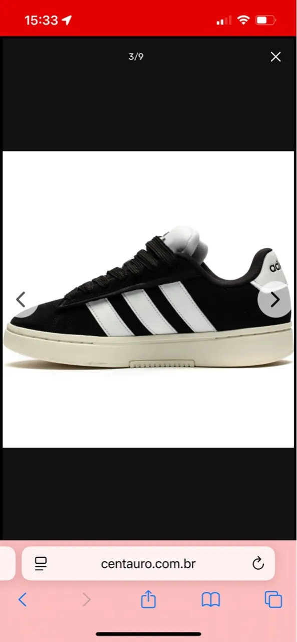 Adidas Grand Court Base Preto com Branco