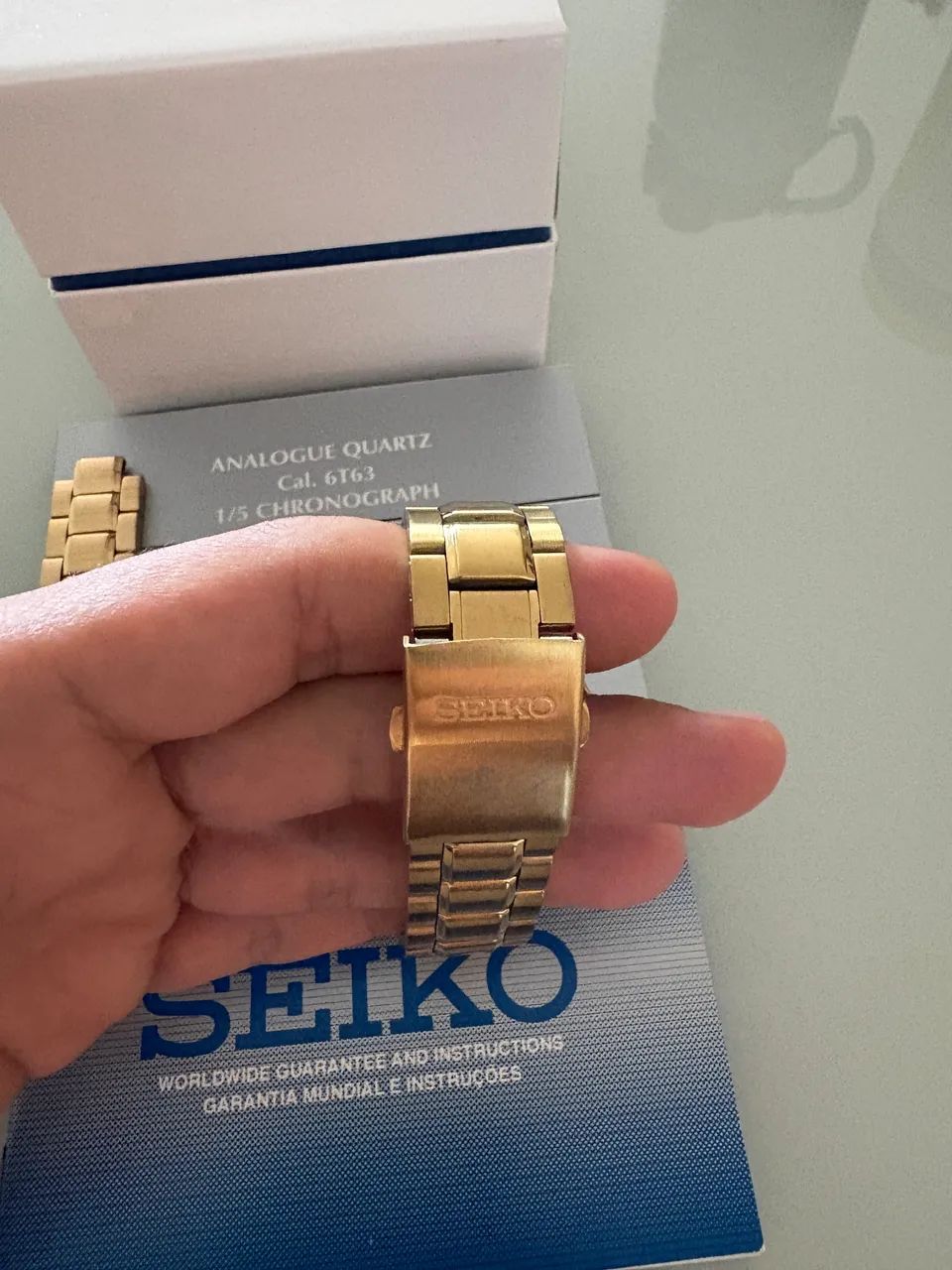 Relógio Seiko Chronograph Mecaquartz - Foto 2