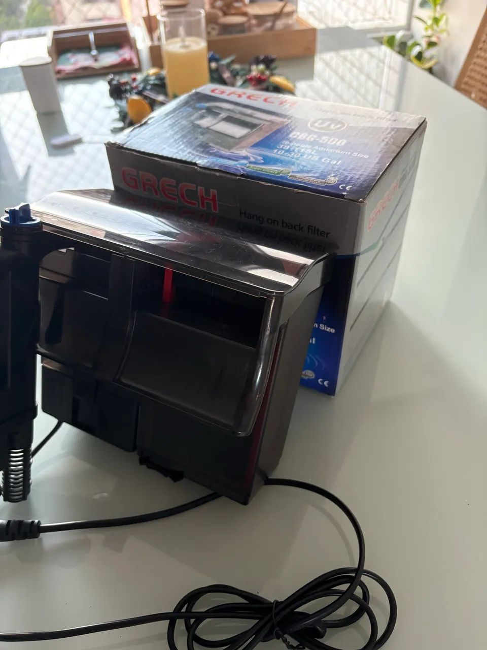 Filtro Hang Sunsun CBG 500l/h - Aquário  - Foto 2