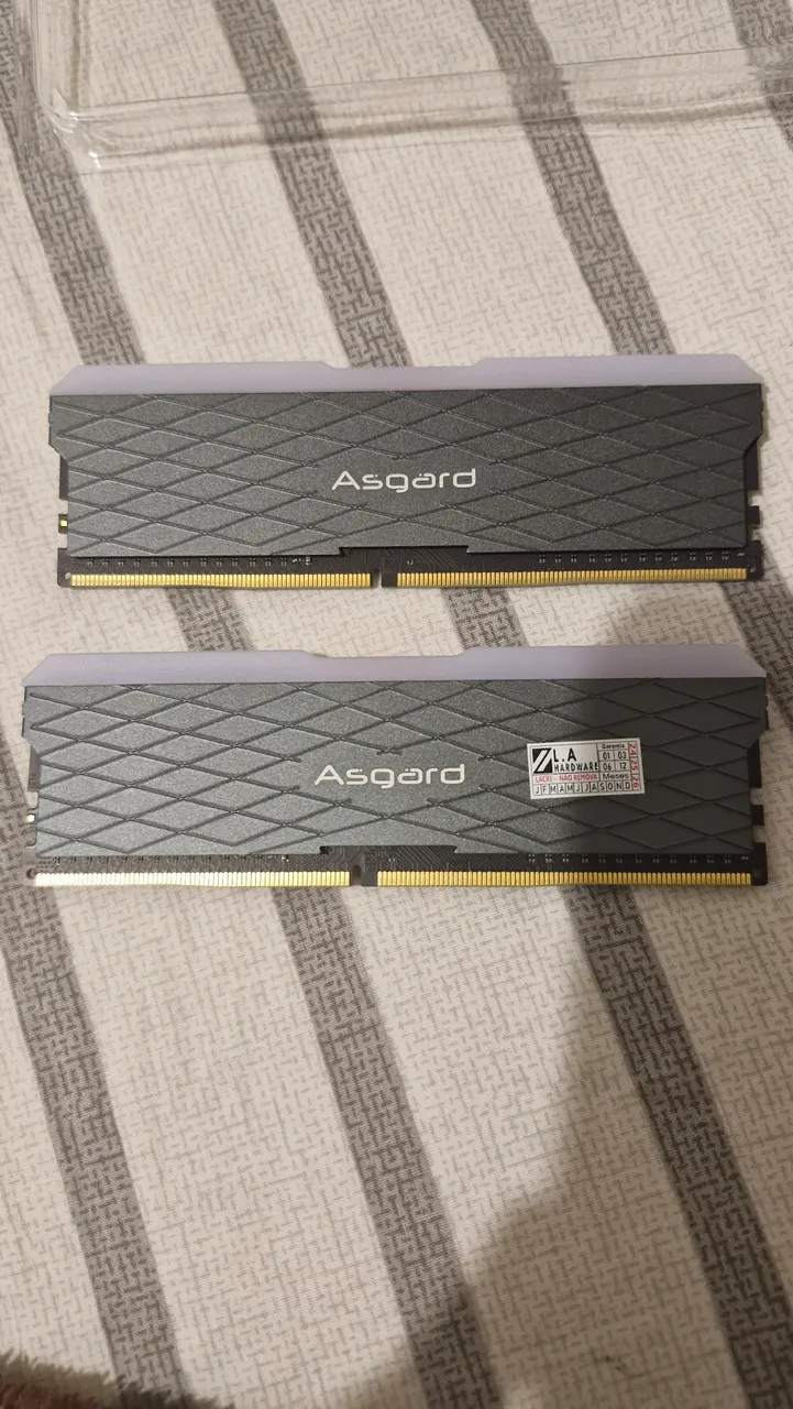 Memória RAM DDR4 Asgard 2x8(16gb)