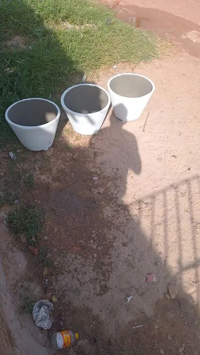Jarros  de cimento - Foto 2