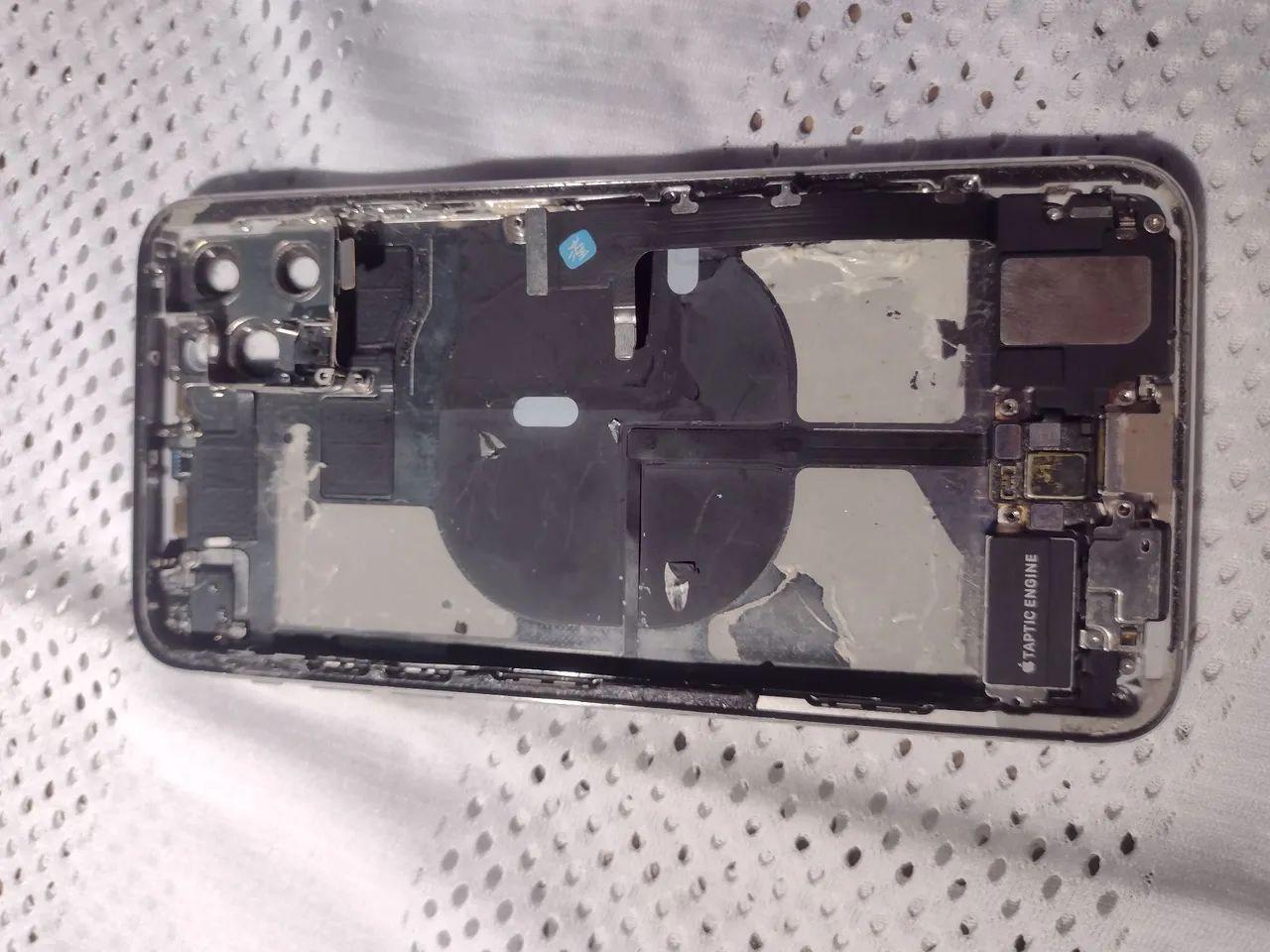 Carcaça  e Peças iPhone 11 Pro Max Branco Original perfeito  - Foto 4