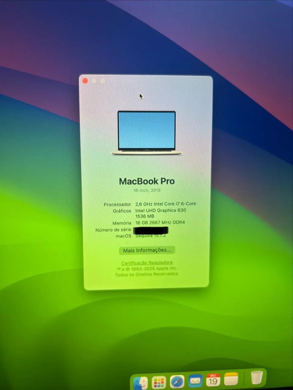 MacBook Pro touchbar 2019! i7,16? aceito trocas ! - Notebooks