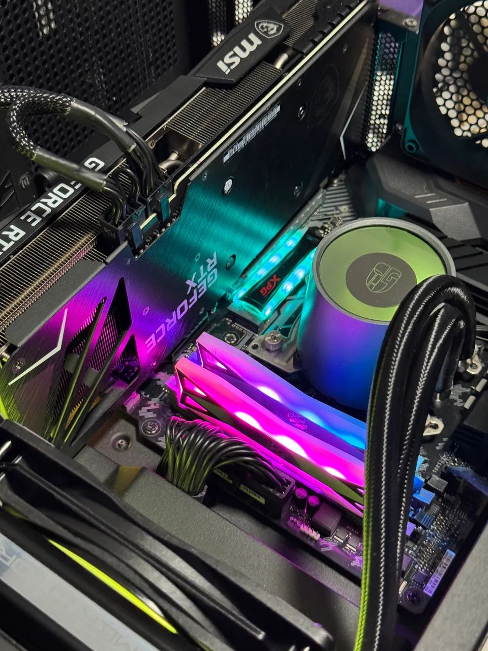 PC Gamer RTX 3070 Ti Ryzen 3600 16 GB RAM Fonte 750W