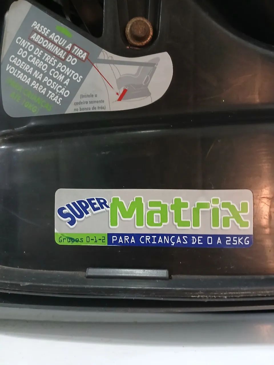Cadeira para carro Burigotto super matrix 0 a 25kg - Foto 4