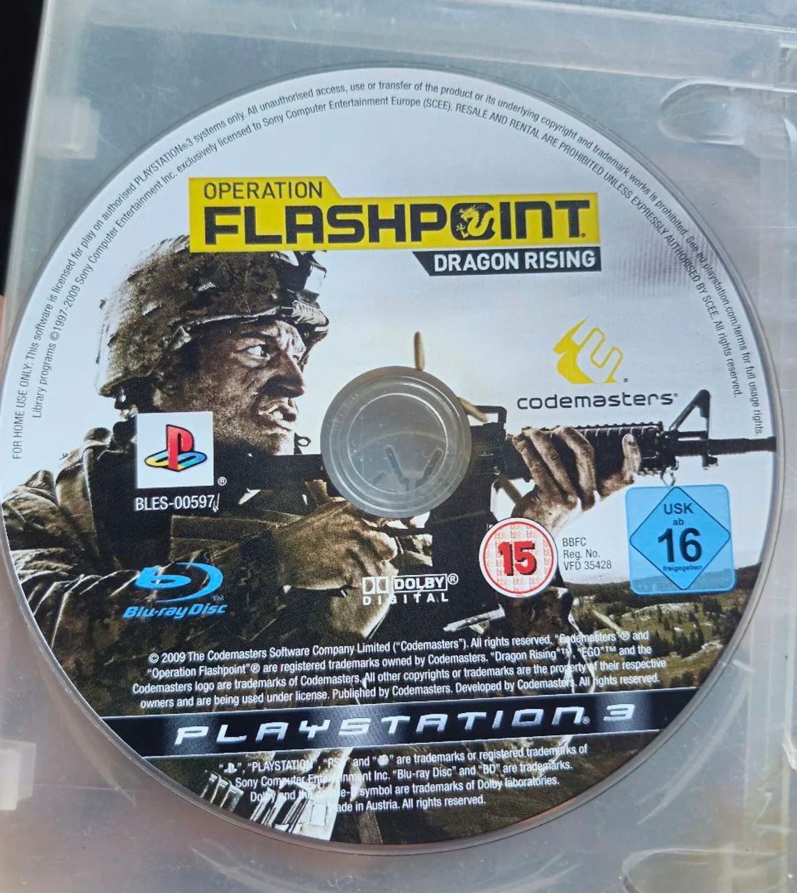 Operation FlashPoint: Dragon Rising - Playstation 3