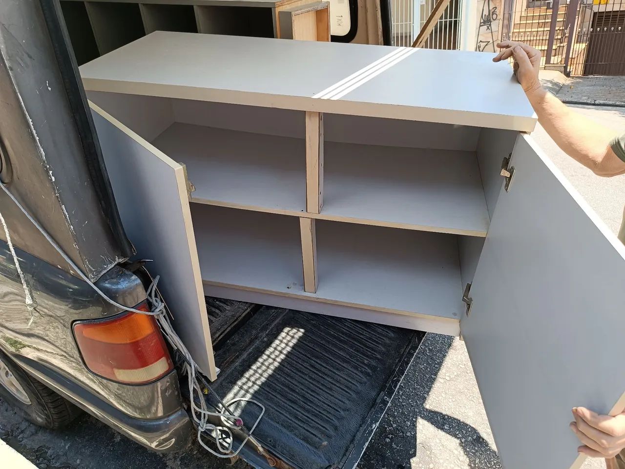 Armário de escritório branco 3 portas  - Foto 2