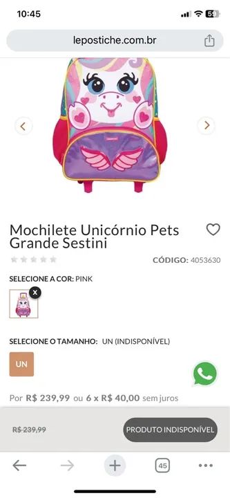Mochila e Lancheira Sestini!  - Foto 5