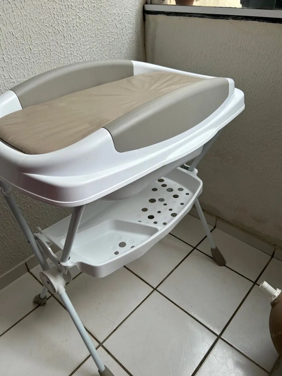 Banheira de bebê com trocador Galzerano