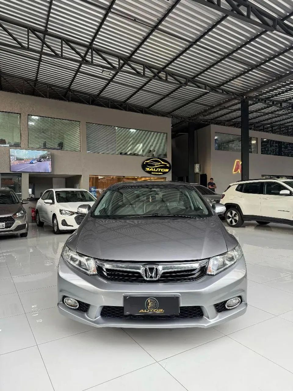 CIVIC EXS 1.8 AUTOMÁTICO COM TETO SOLAR 2012 EXTRA - Foto 2