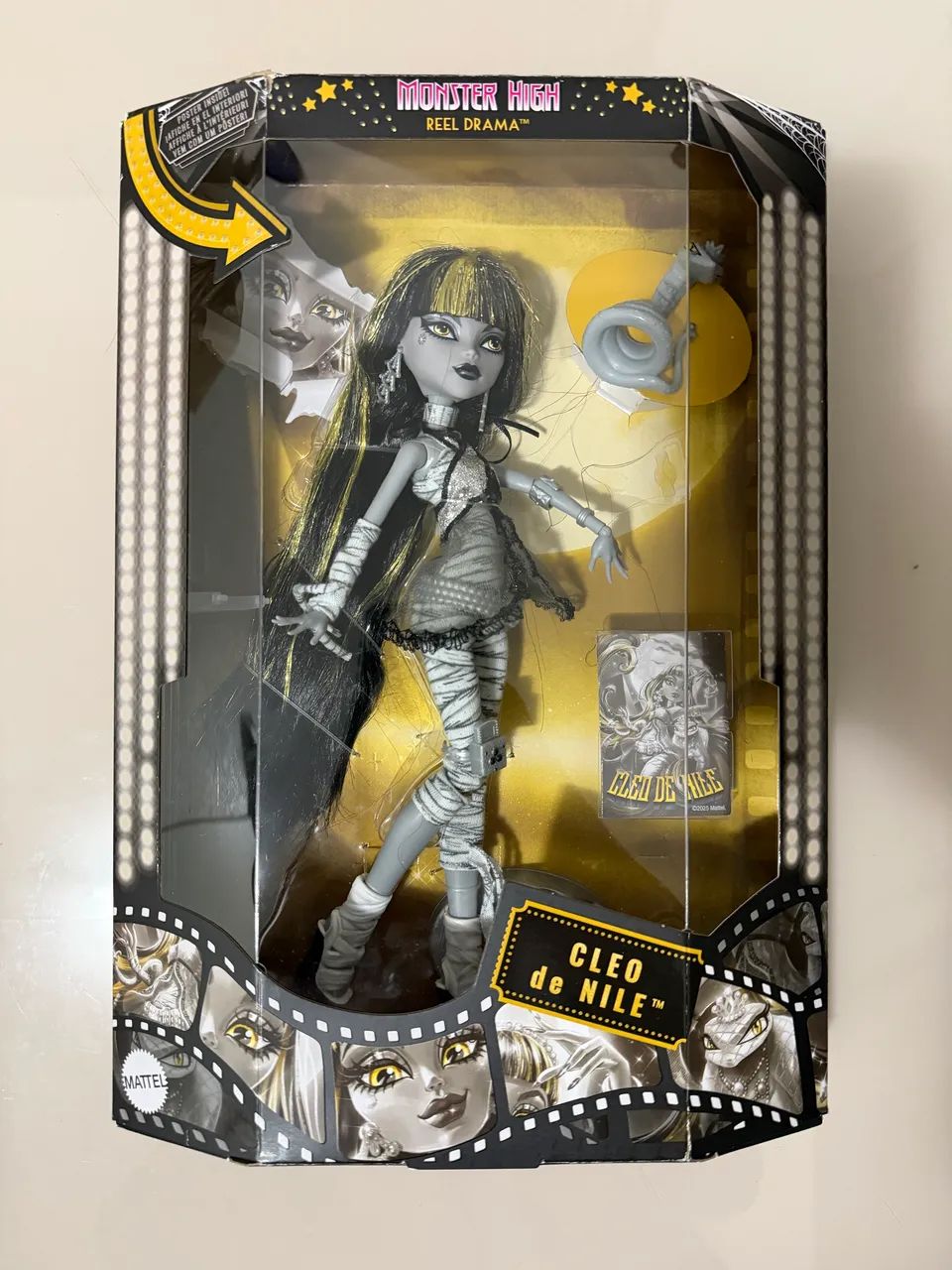 Monster High Reel Drama Cleo de Nile RECOLOCADA