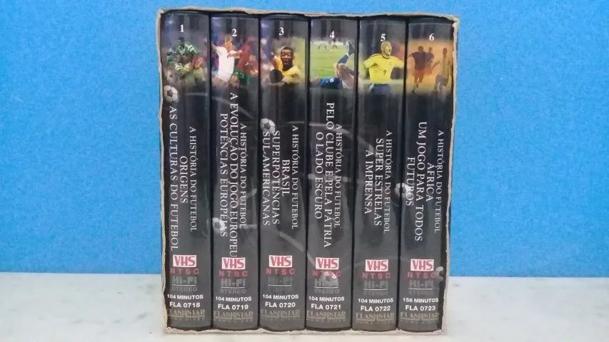 Box Vhs A História Do Futebol - Um Jogo Mágico - Foto 3