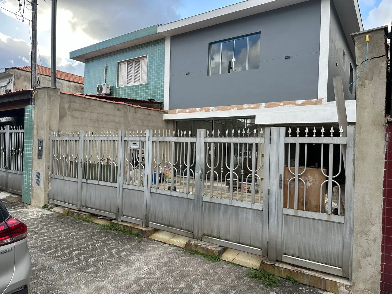 Portão de alumínio 