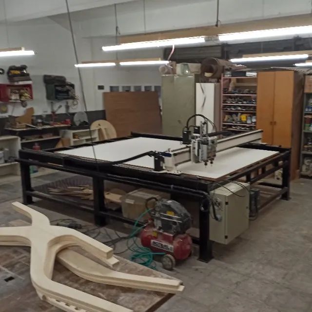 Máquina ROUTER CNC - Área de corte 280 cm x 190 cm  (maior do que chapa MDF) - 2 Spindles - Foto 2