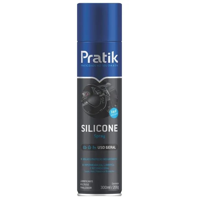 Silicone Pratik Spray Lavanda 300ml Ideal para Veículos 