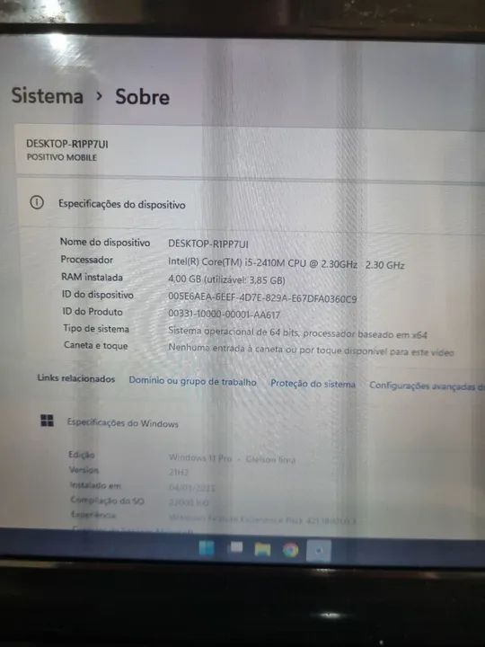 Notebook Sim+ / Core i5 / 4GB RAM / HD 750GB - Foto 4