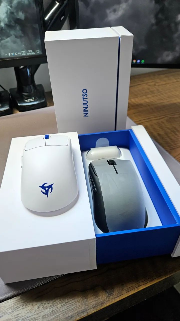 Mouse Ninjutso Ten Air White - Periféricos e Acessórios de