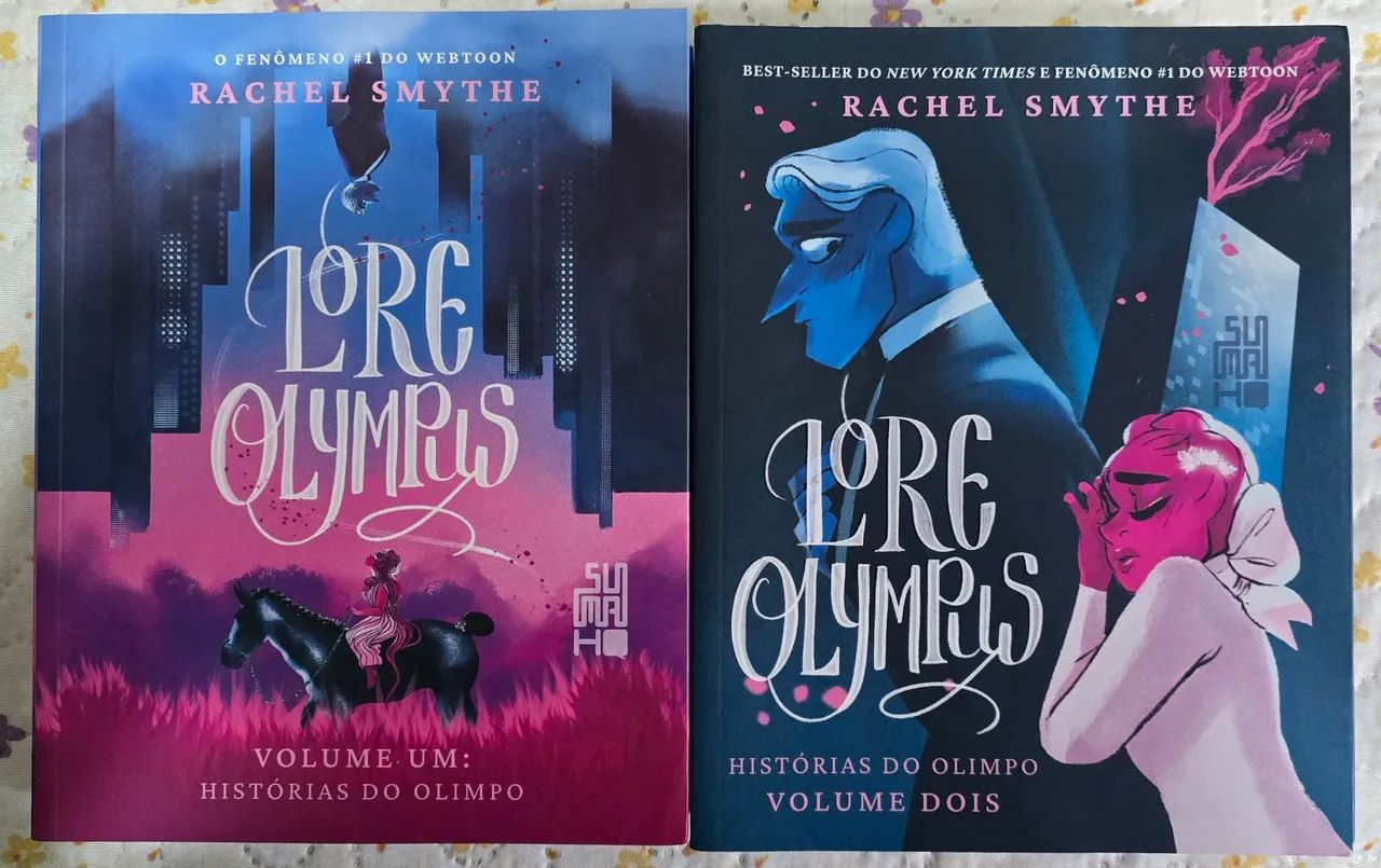 HQ/Livro Lore Olympus volume 1 e 2