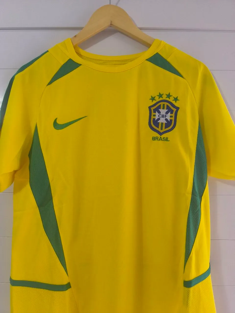 Camisa Retrô Seleção Brasileira 2002