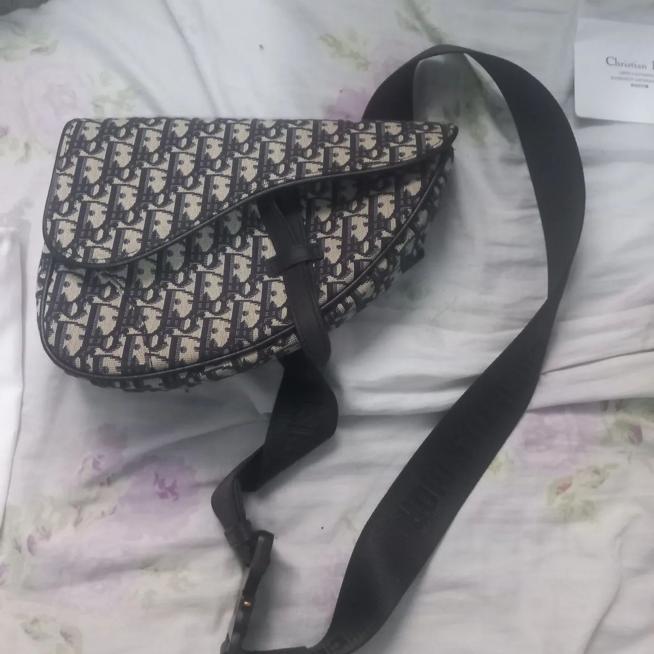 Bolsa Saddle Christian Dior original