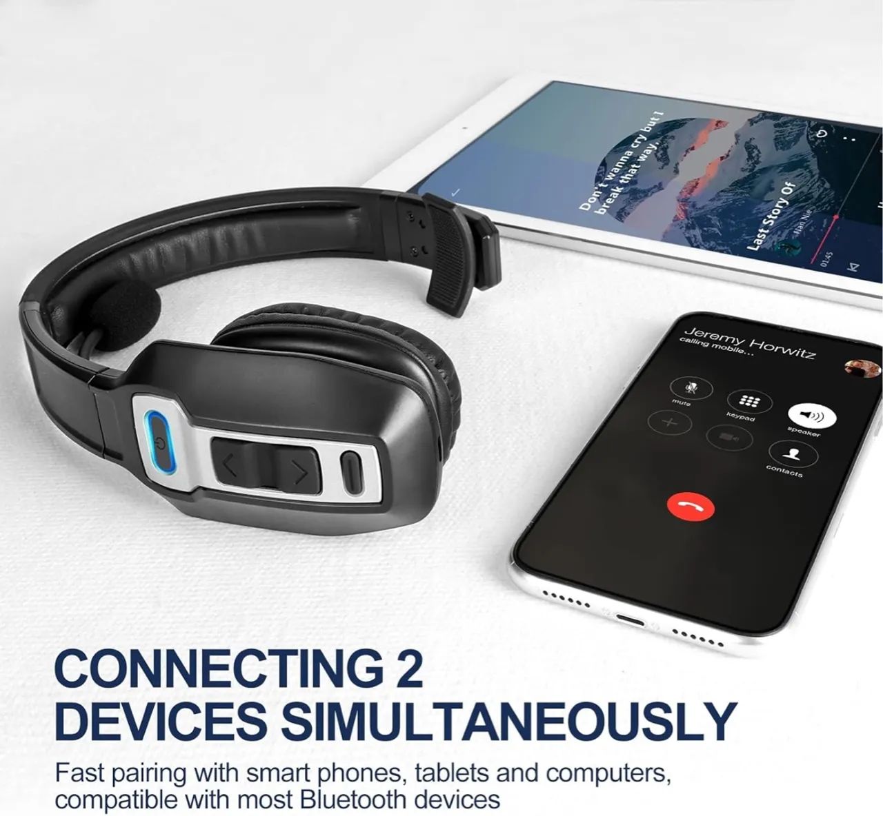 Headset Bluetooth com Microfone para Celular, Computador e Notebook64363331625090121