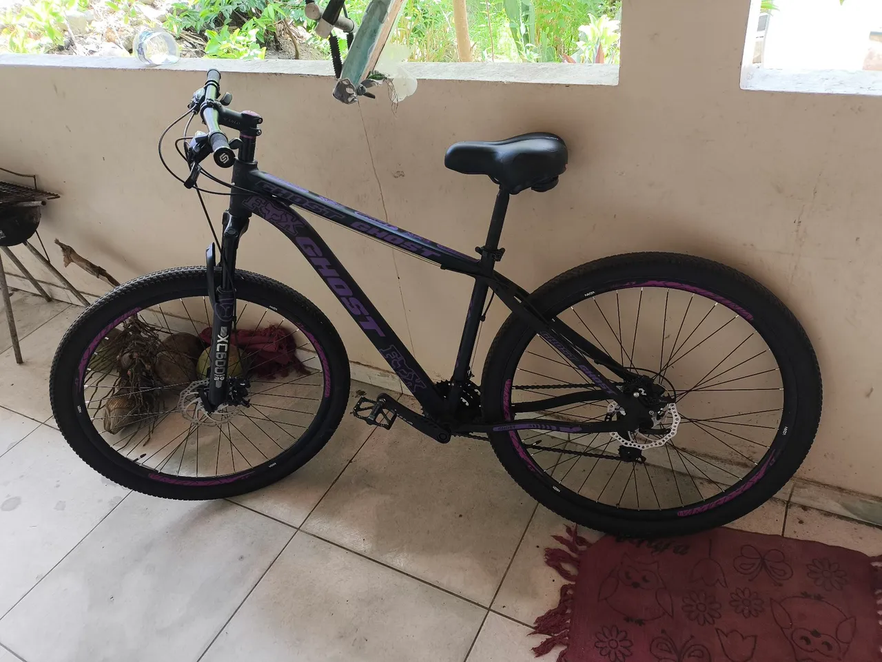 Bicicleta Aro 29 21 velocidades freio a disco semi nova