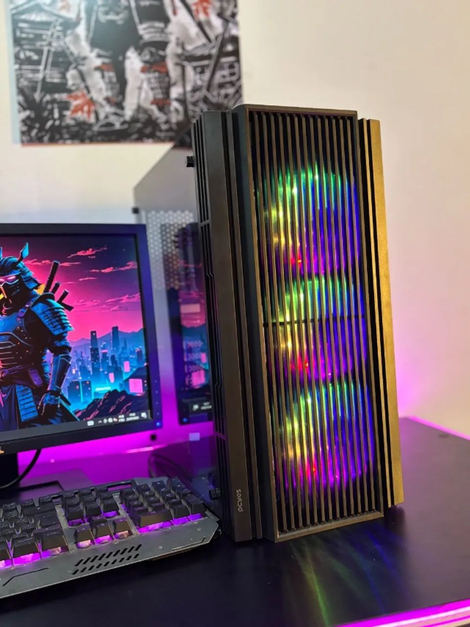 Pc Gamer com monitor mouse teclado - Foto 2