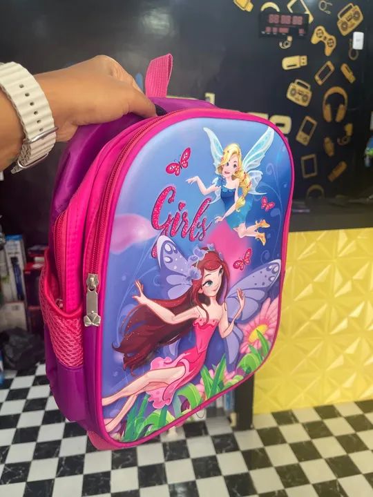 Promocao Mochila Infantil Meninas - Princesas - Foto 2