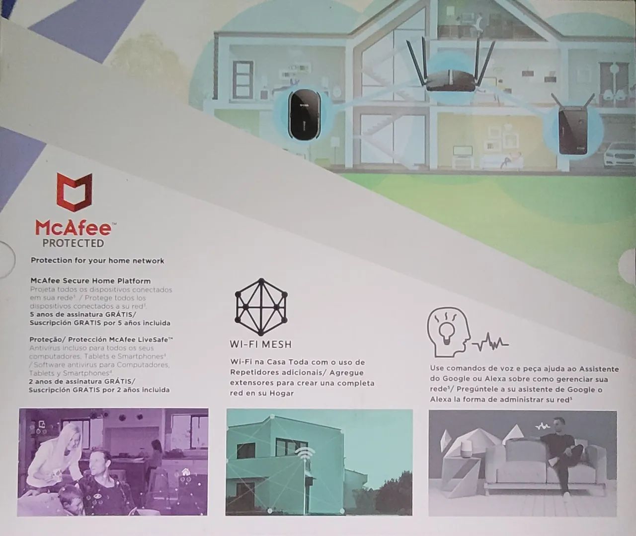 Roteador D-Link EXO AC1300 Wi-Fi Smart Mesh - Foto 3