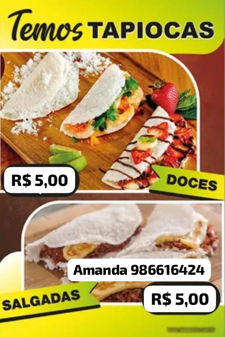 Ofereço esse tipos de serviço
