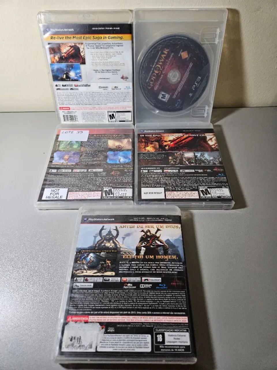 Coleção Completa God of War - PS3 - Foto 2