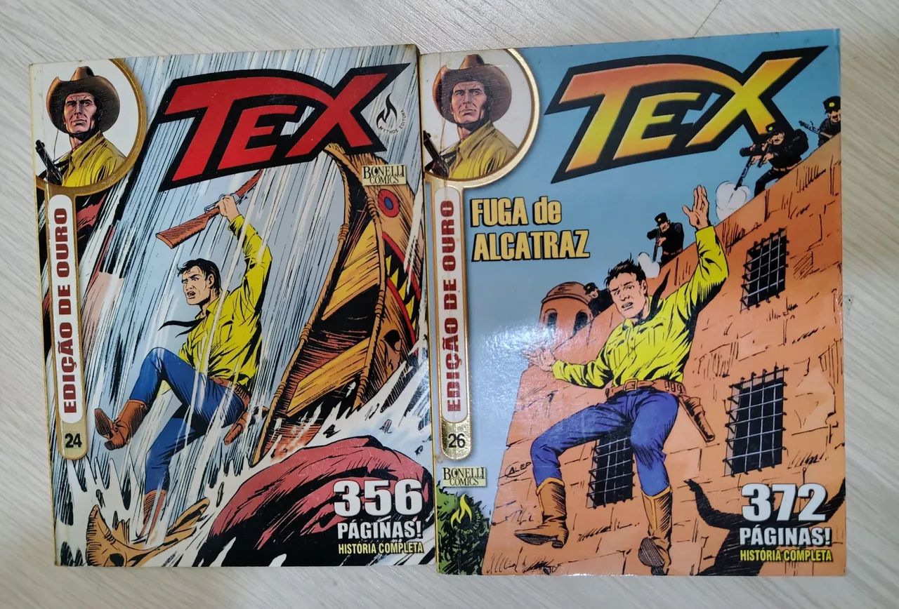 Gibis TEX coleção Ouro, números raros. Venda avulsa. - Foto 2