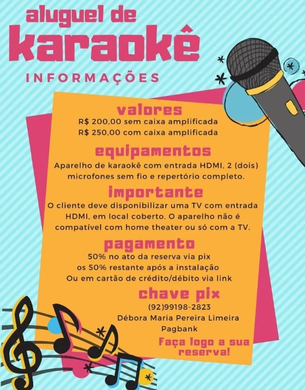 Karaokê & Diversão 