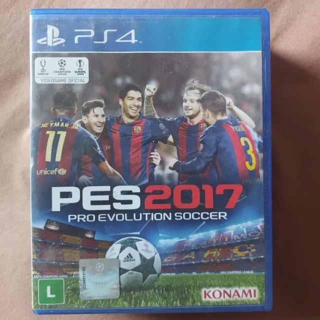 Pes 2017 Ps4 (mídia física) 