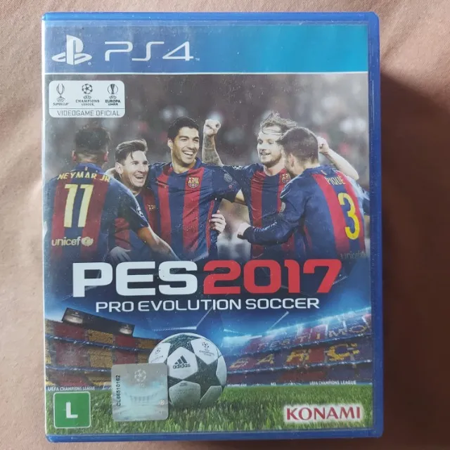 Pes 2017 Ps4 (mídia física)