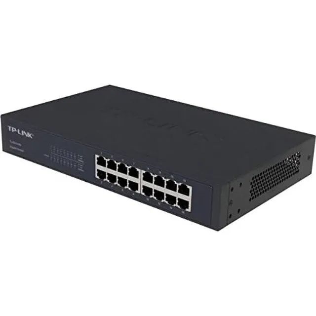Switch TP-Link TL-SG1016D 16 Portas Gigabit 10/100/1000 Mbps - Foto 3