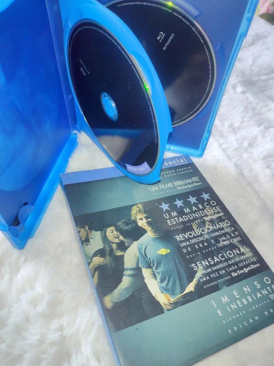 Blu-ray A Rede Social - Edição Dupla - Foto 3