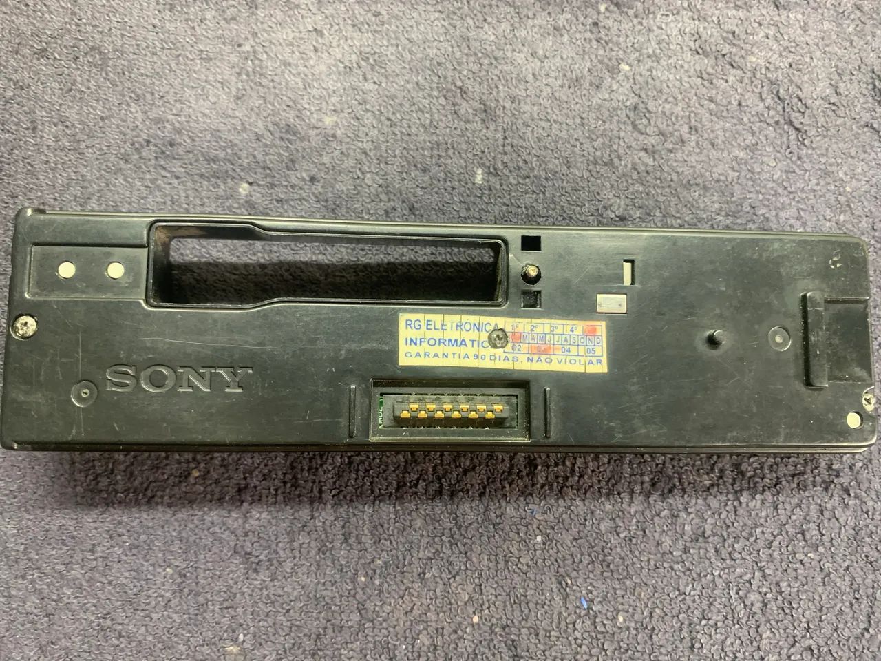 Som toca fitas Sony XT-C117 tape época - Foto 5