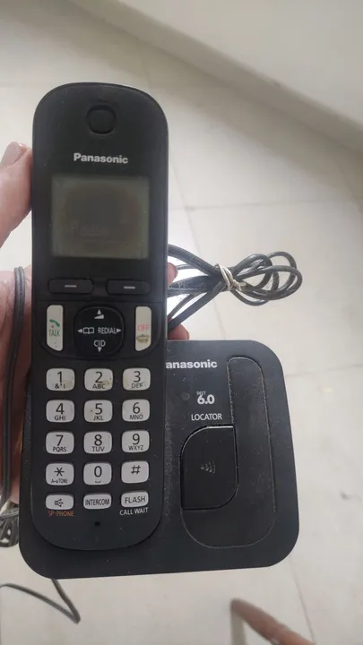 Telefone Fixo Panasonic com Base - 6.0