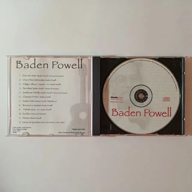 CD Baden Powell - Movieplay Music - Foto 3