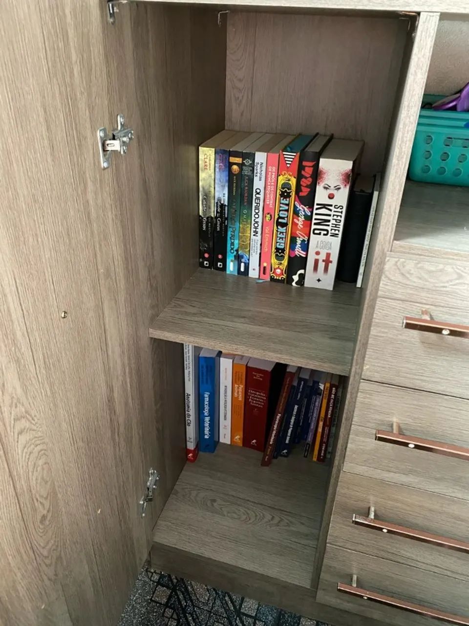 Cômoda 4 gavetas 2 portas - Foto 2