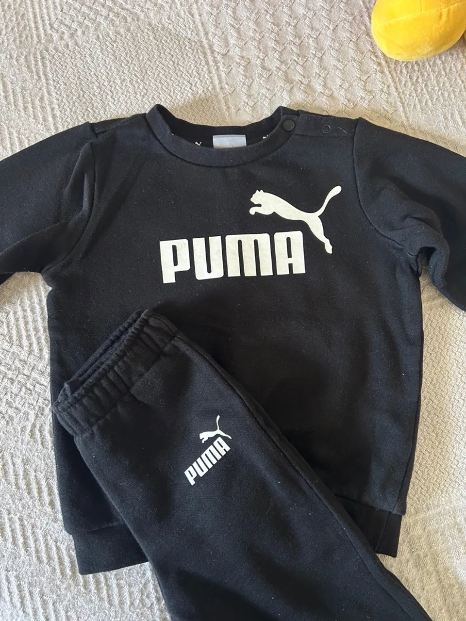 Conjunto de moletom original puma 12-18m