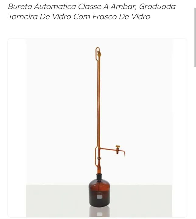 Bureta Automática Classe A Âmbar Graduada 2L Marca Roni Alzi