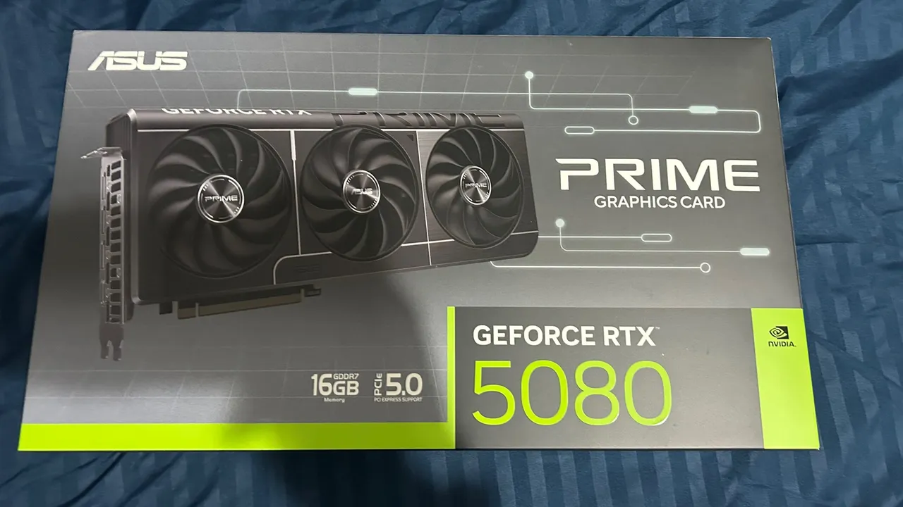 Placa de Vídeo GEFORCE RTX 5080 16G NOVO LACRADO
